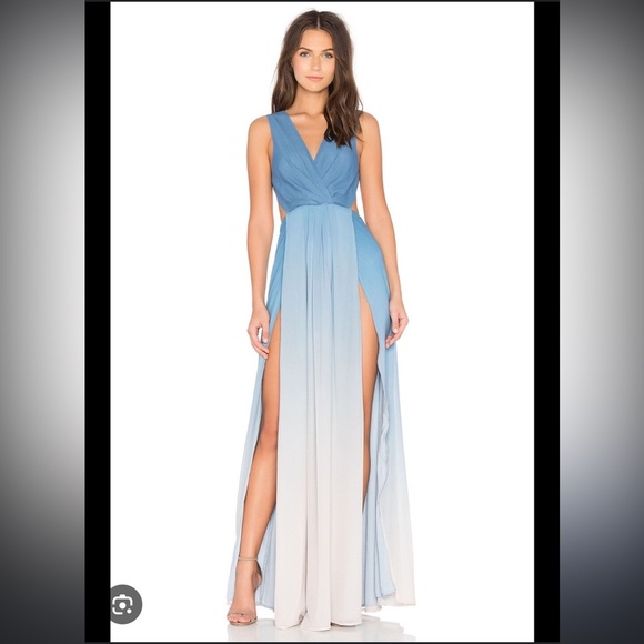 NWT TJD for Revolve Caribbean Ombré Maxi Dress - Picture 1 of 16
